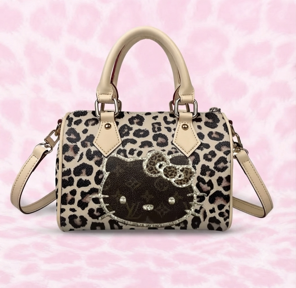 Brown Leopard Bag