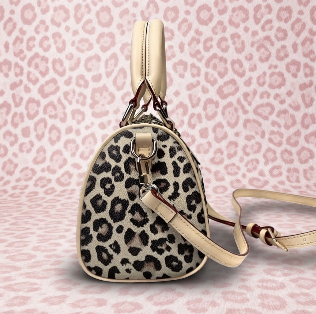 Brown Leopard Bag