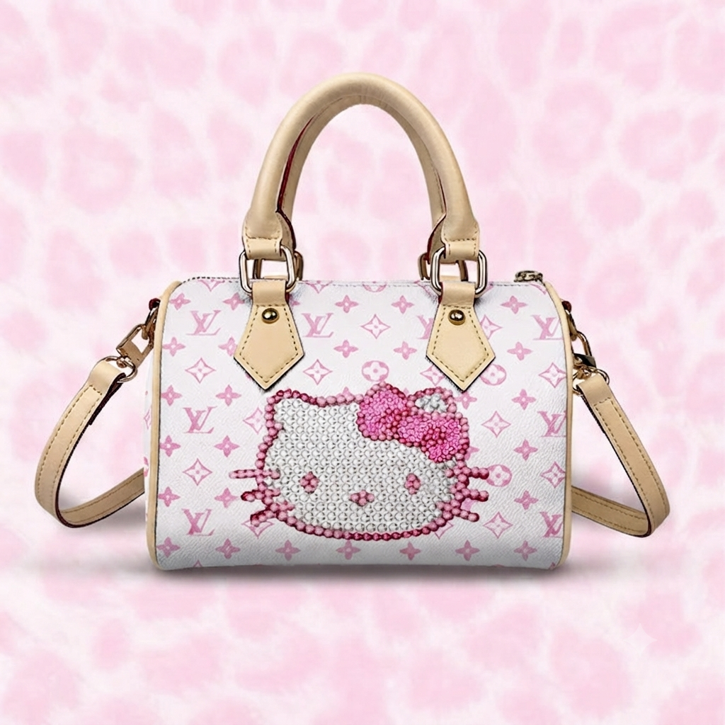 White HK Bag